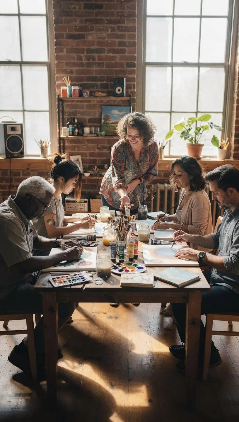 Art workshop techniques for effective facilitation